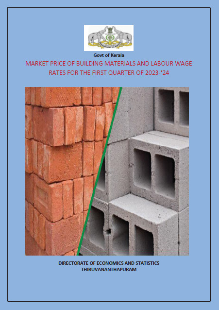 Market Price of Building Materials and Labour wage rates for 2023-24 First quarter ending 30-06-2023