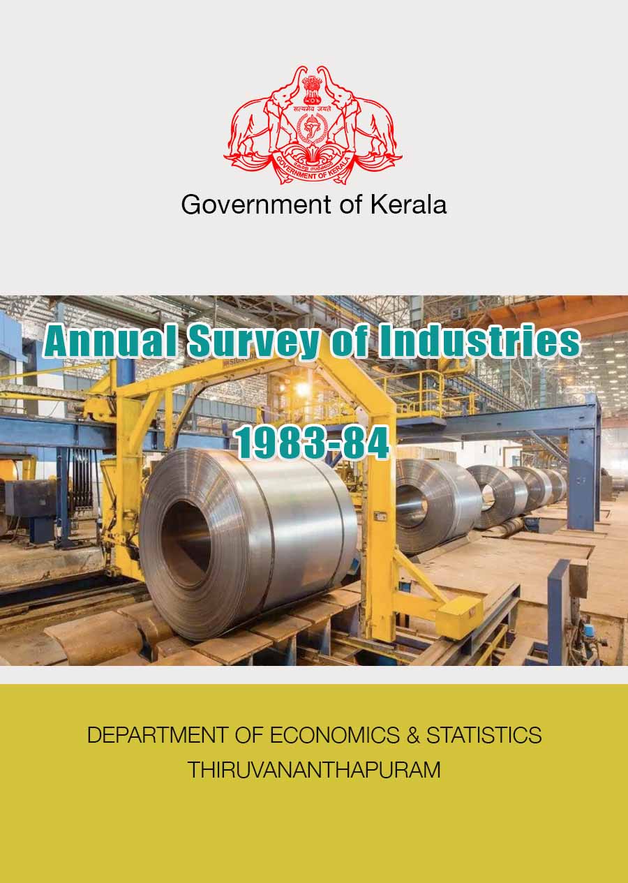 Annual Survey of Industries 1983-84