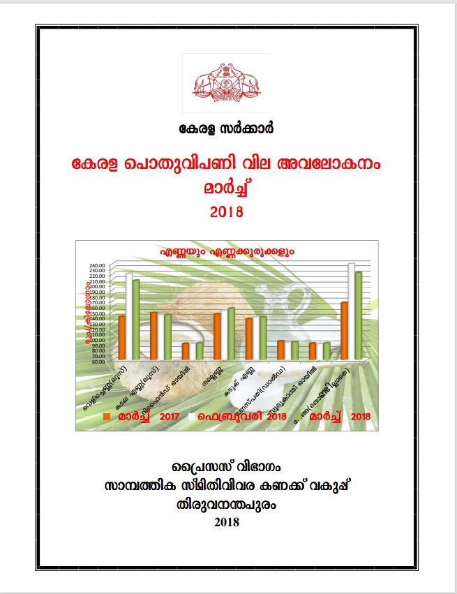 Kerala Pothu Vipani Vila Avalokanam March 2018