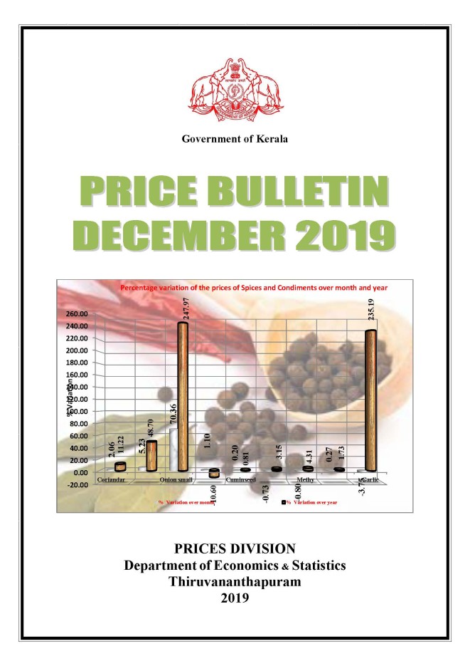 Price Bulletin December 2019