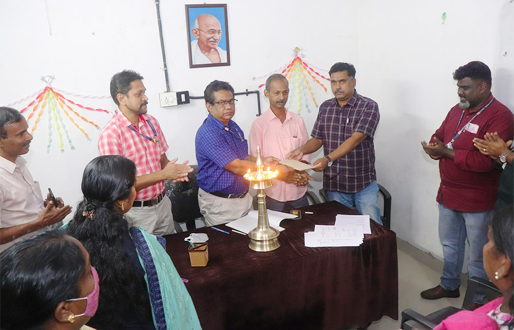 Handing over the charge of office to the new TSO by DD, held on 17-08-2022