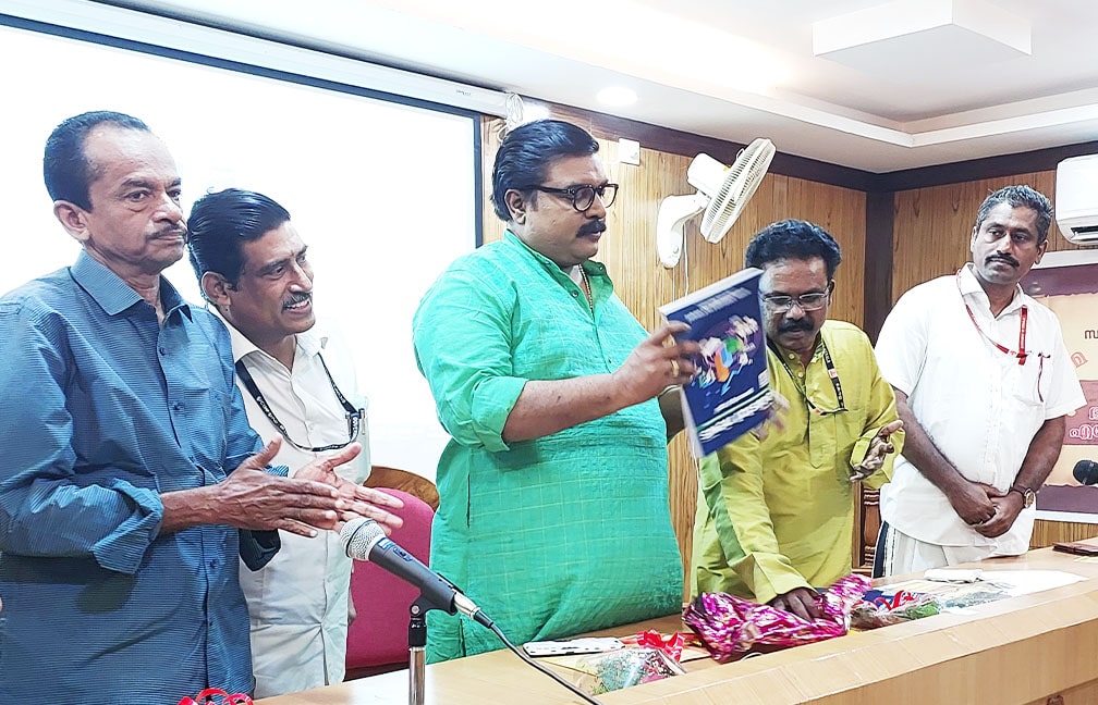 Release of Ecostat News by Dr. G S Pradeep
