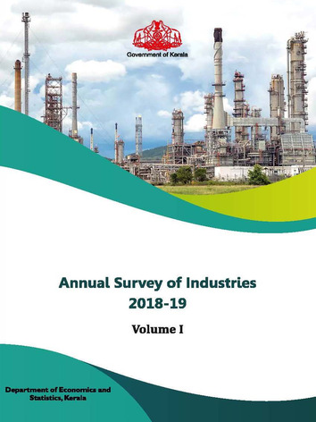 Annual Survey of Industries  2018-19  Volume I