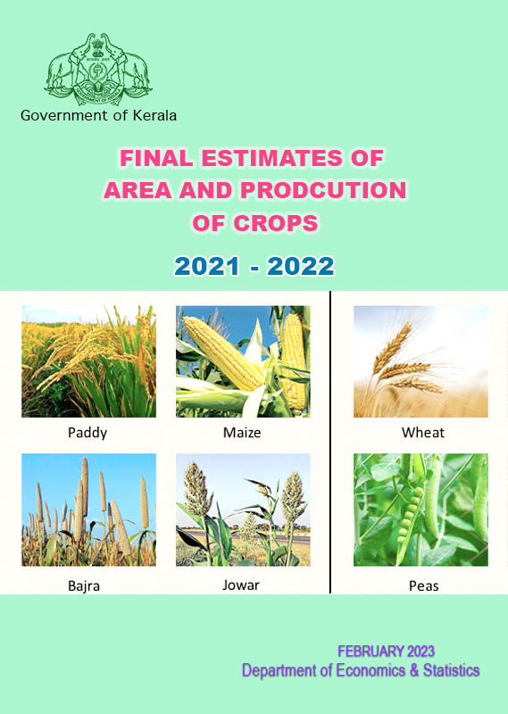 Final estimate of area and production of crops 2021-22