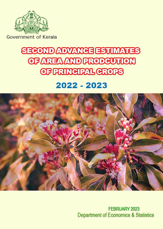 Second Advance estimate of area and production of crops 2022-23