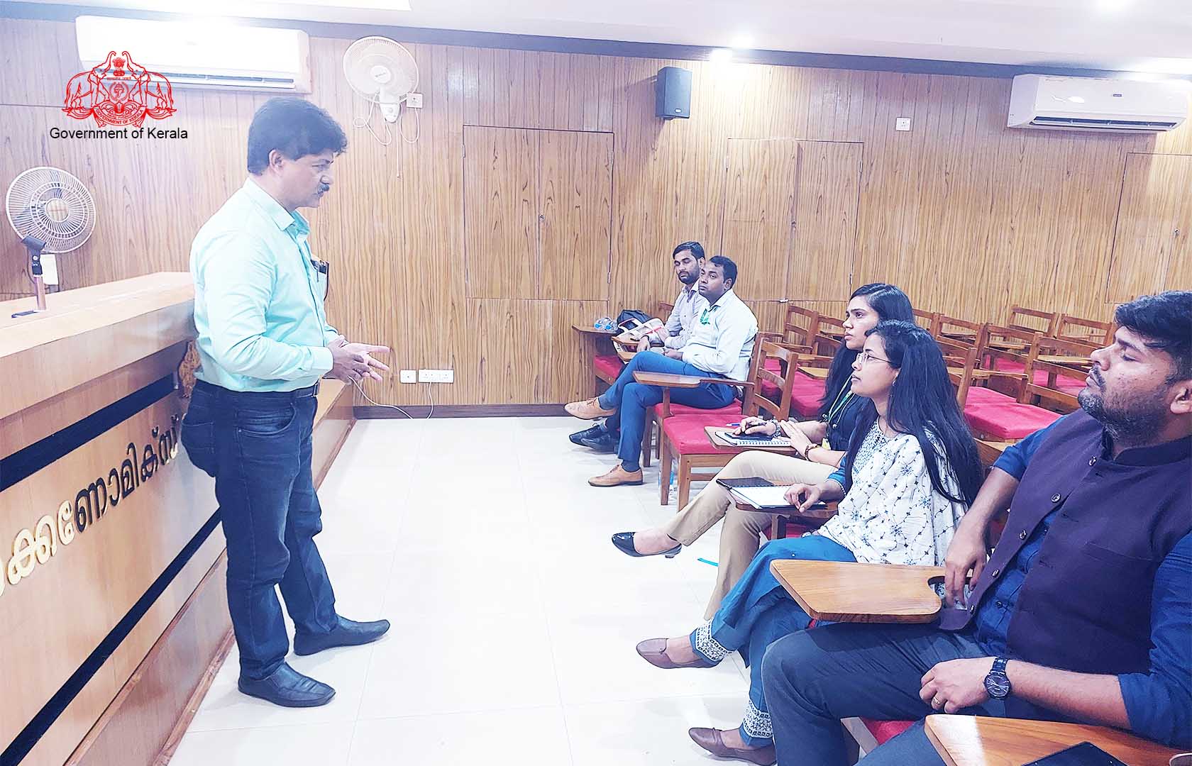 ISS Probationers' Training held at DES from 12 to 16 June 2023- Lecture by KSREC Scientist Dr. Suresh Francis