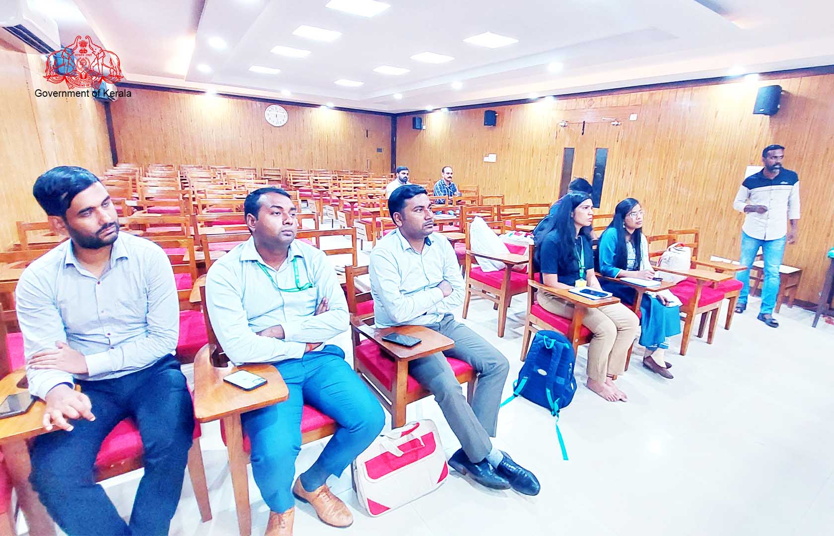 ISS Probationers' Training held at DES from 12 to 16 June 2023- Lecture by Research Officer Sri. Vijay R