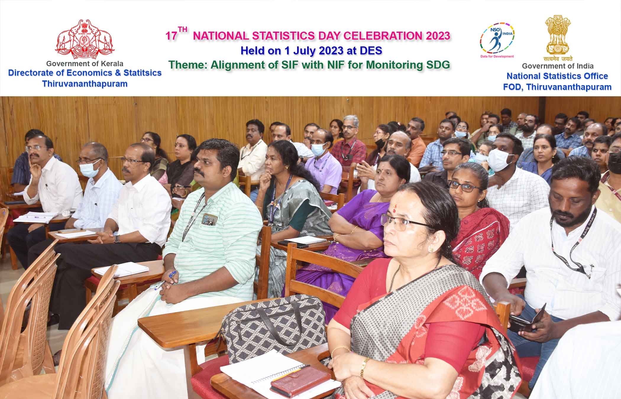 17th National Statistics Day Celebration held at Directorate on 1-7-2023