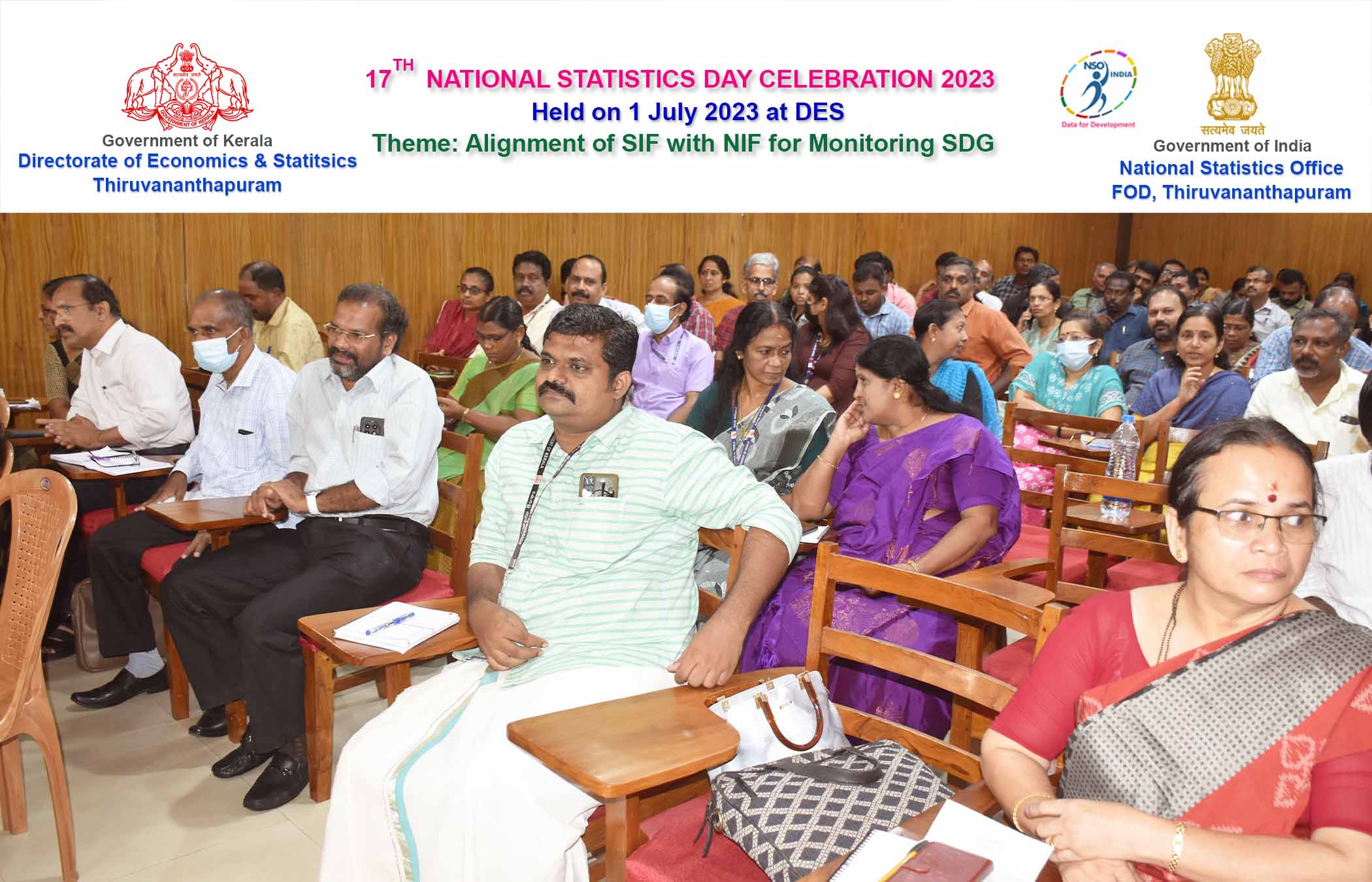 17th National Statistics Day Celebration held at Directorate on 1-7-2023