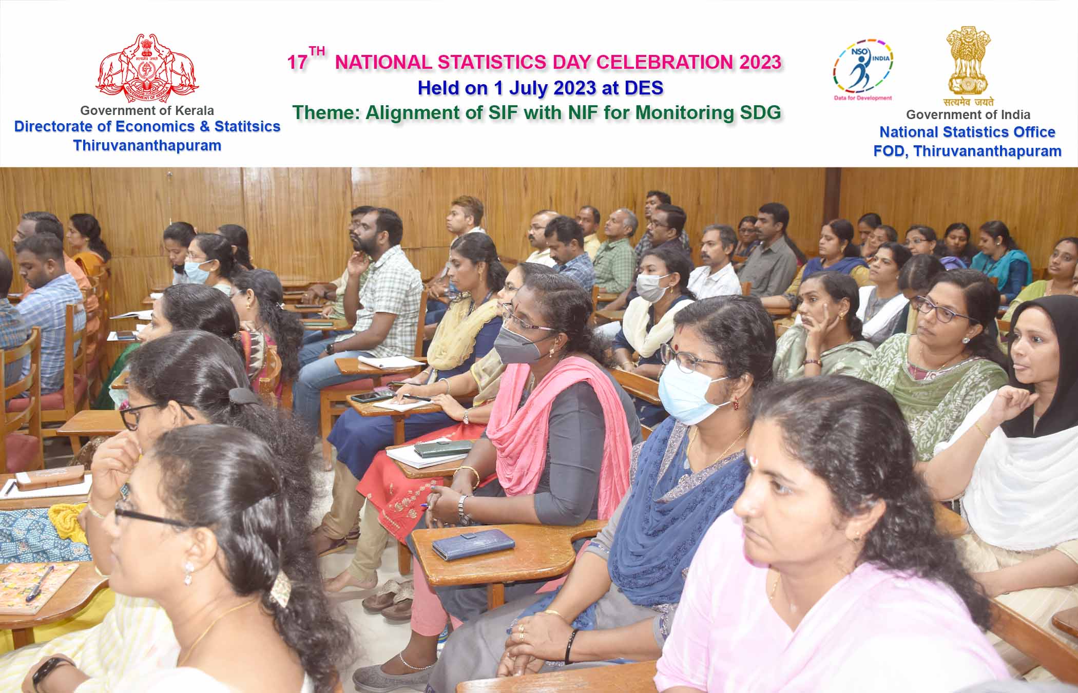 17th National Statistics Day Celebration held at Directorate on 1-7-2023