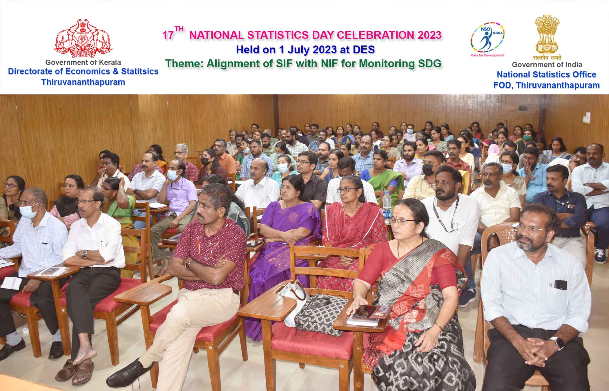 17th National Statistics Day Celebration held at Directorate on 1-7-2023