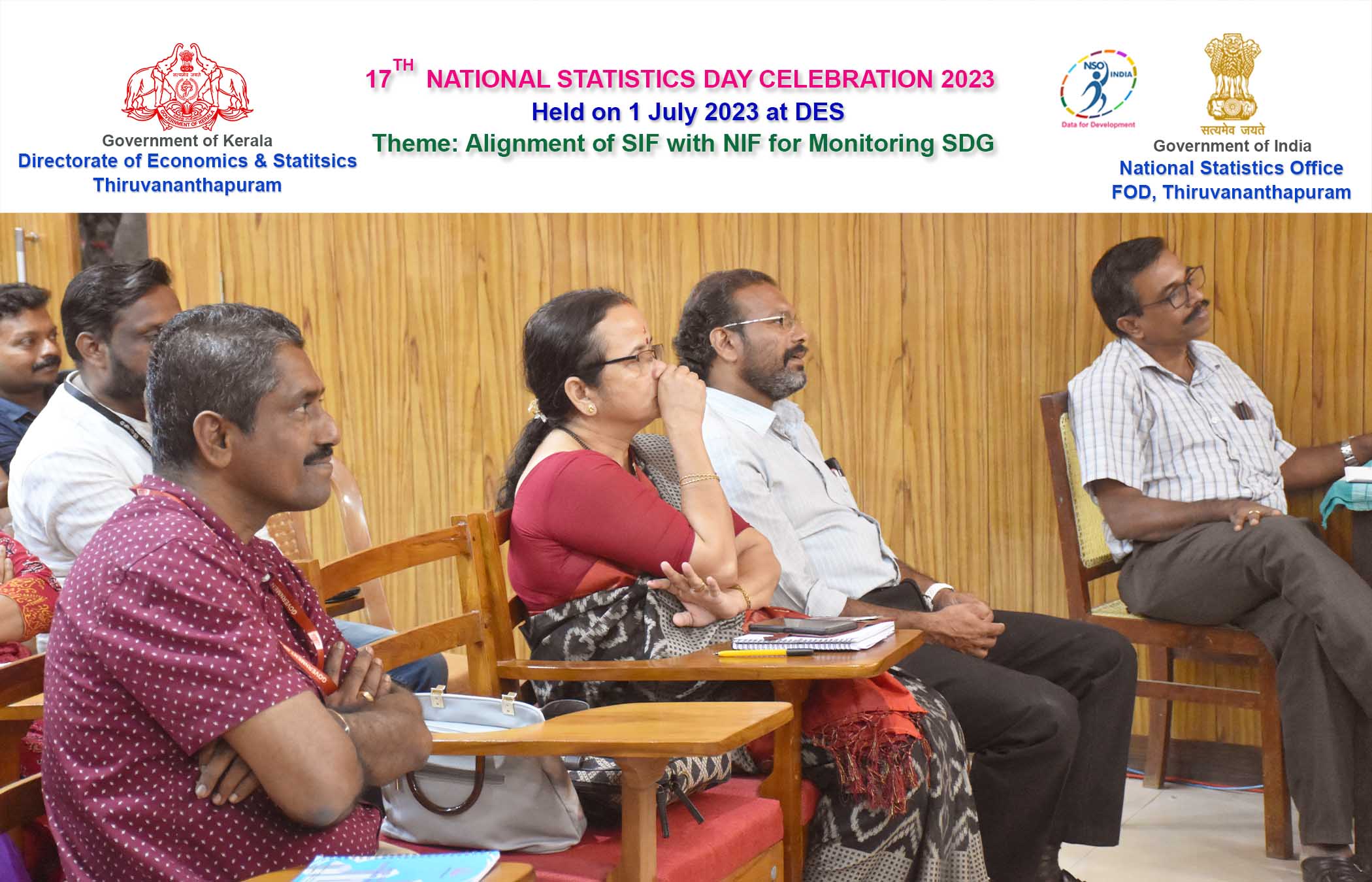 17th National Statistics Day Celebration held at Directorate on 1-7-2023