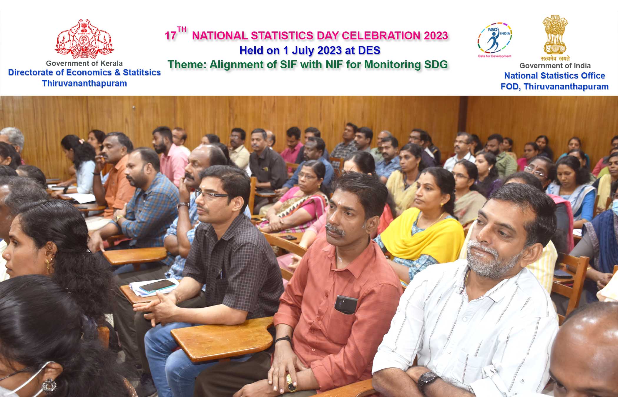 17th National Statistics Day Celebration held at Directorate on 1-7-2023