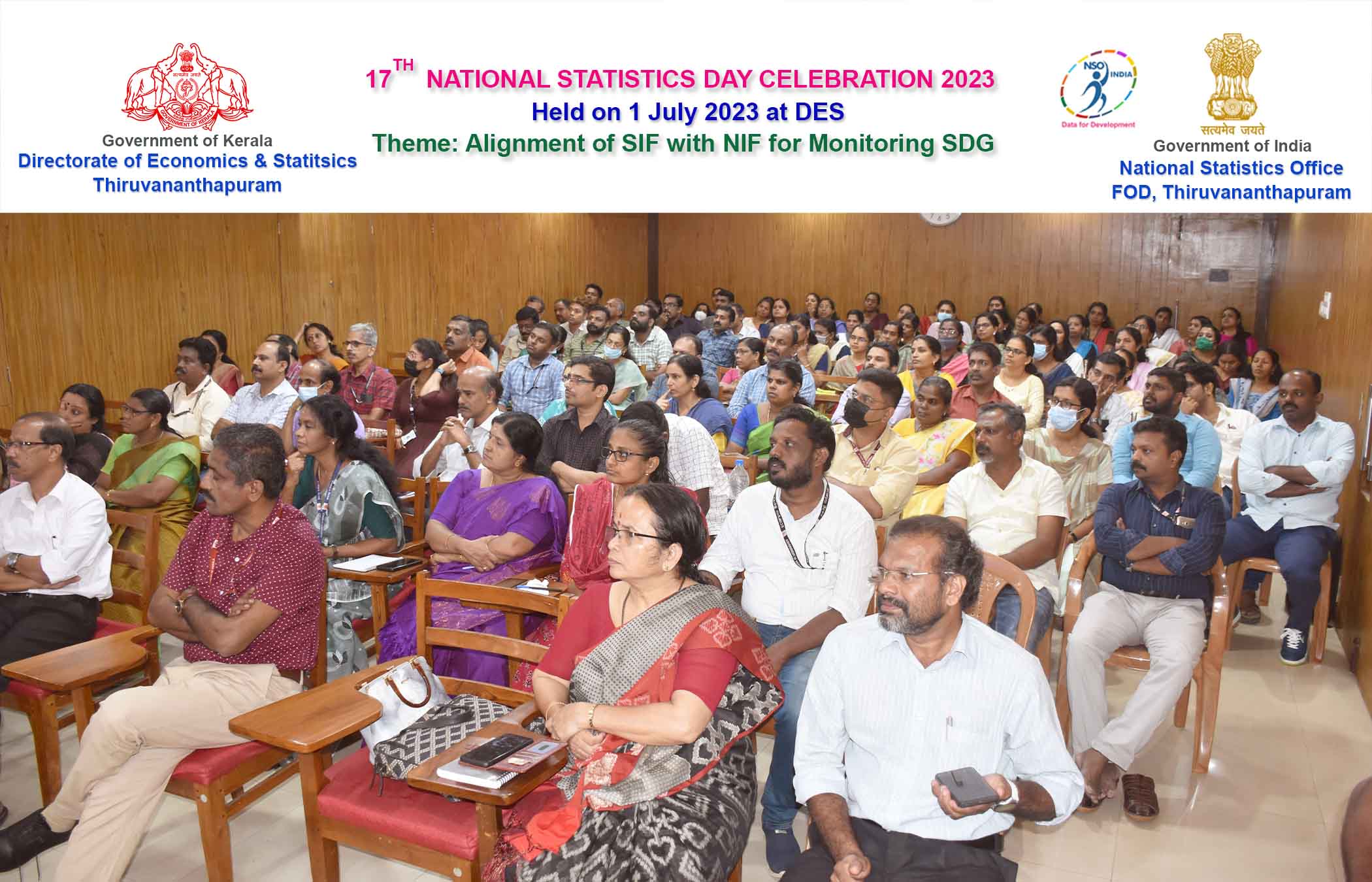 17th National Statistics Day Celebration held at Directorate on 1-7-2023