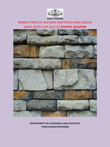 Market  Price of Building Materials and Labour wage rates for 2022-23 Fourth quarter