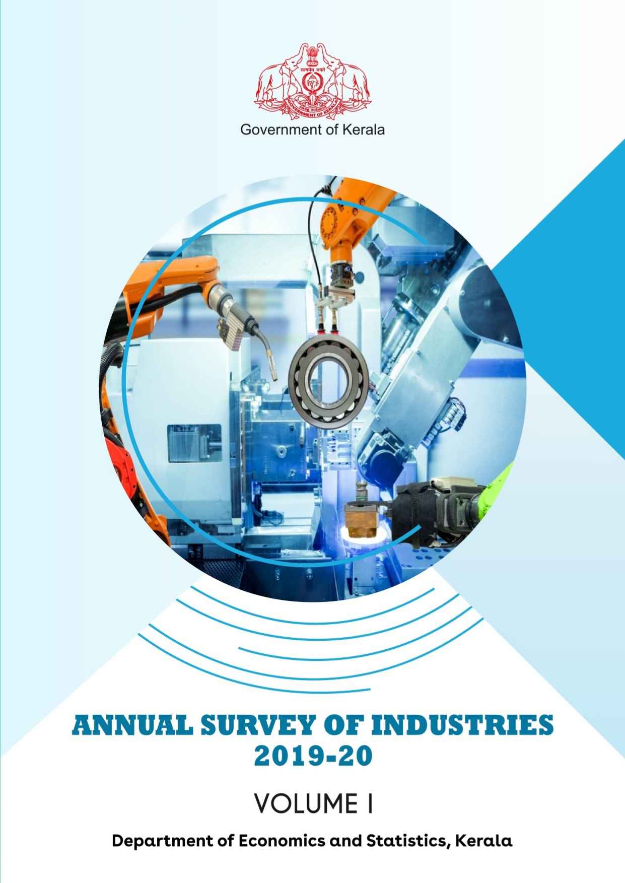 Annual Survey of Industries  2019-20  Volume I