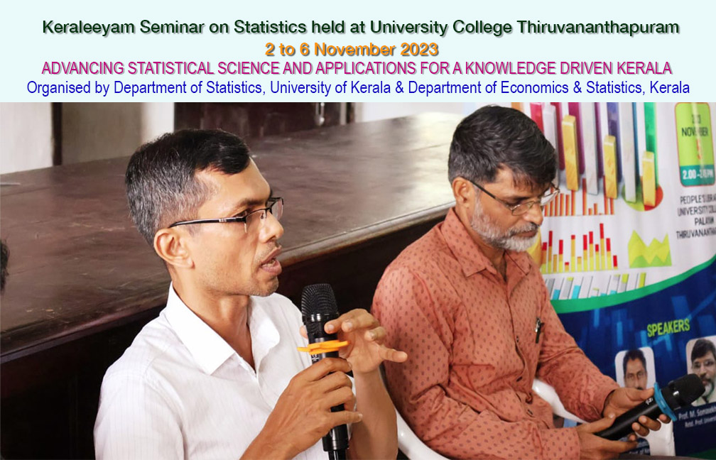 Seminar on Statistical Science & Applications- Moderated by Dr. E I Abdul Sathar
