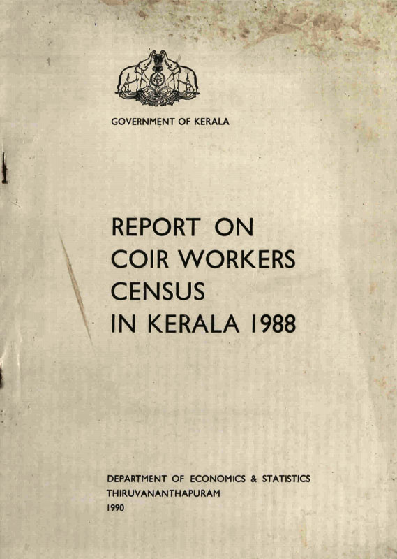 Report on Coir Workers Census in Kerala 1988
