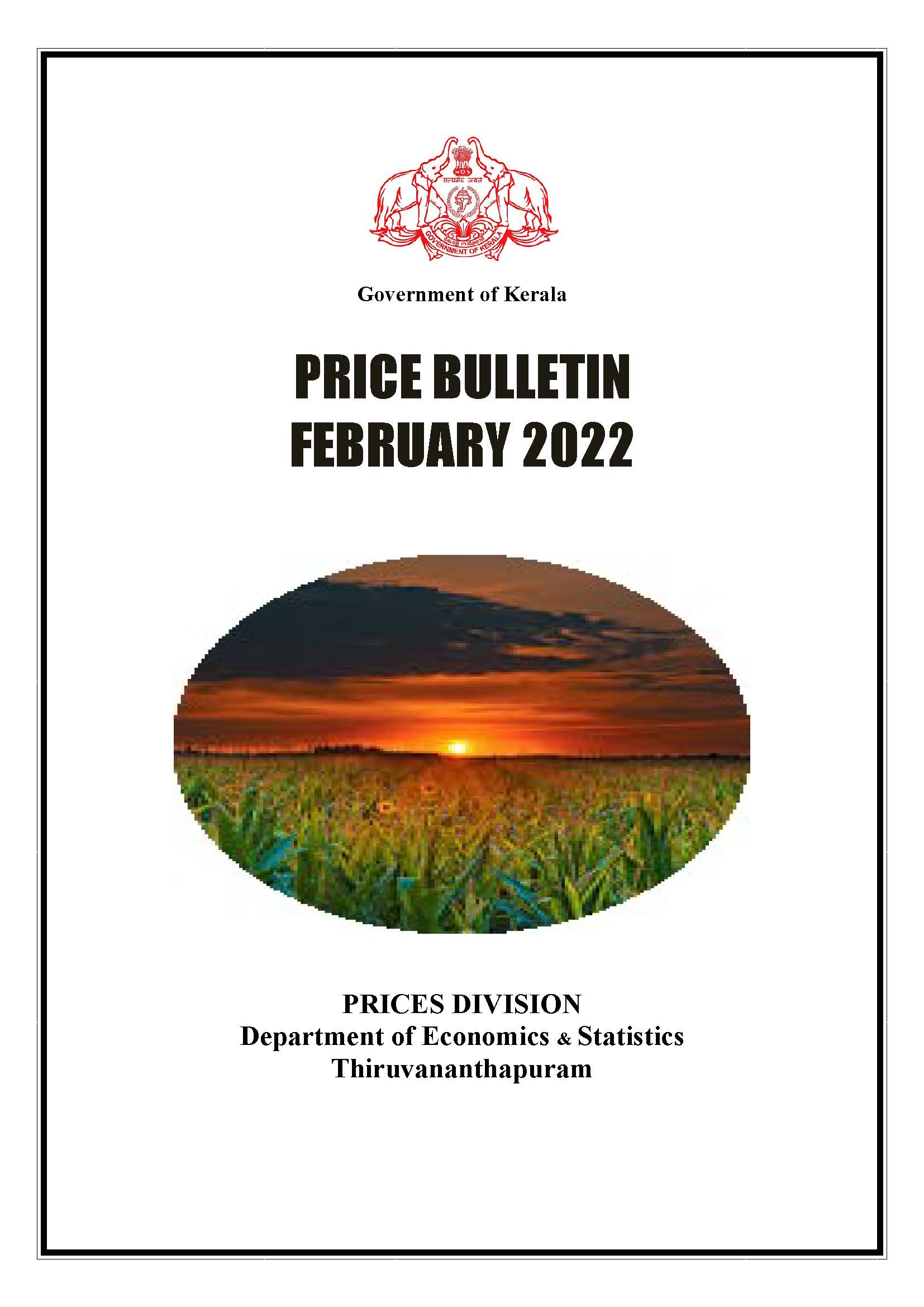 Price Bulletin February 2022