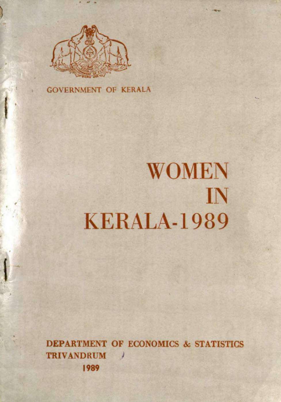 WOMEN IN KERALA-1989
