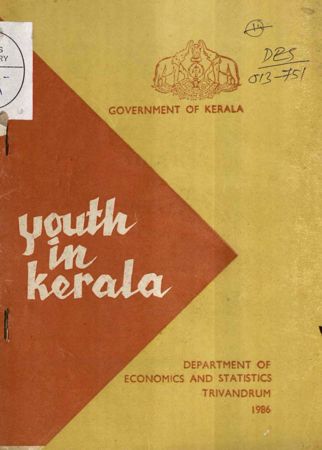 Youth in Kerala 1986