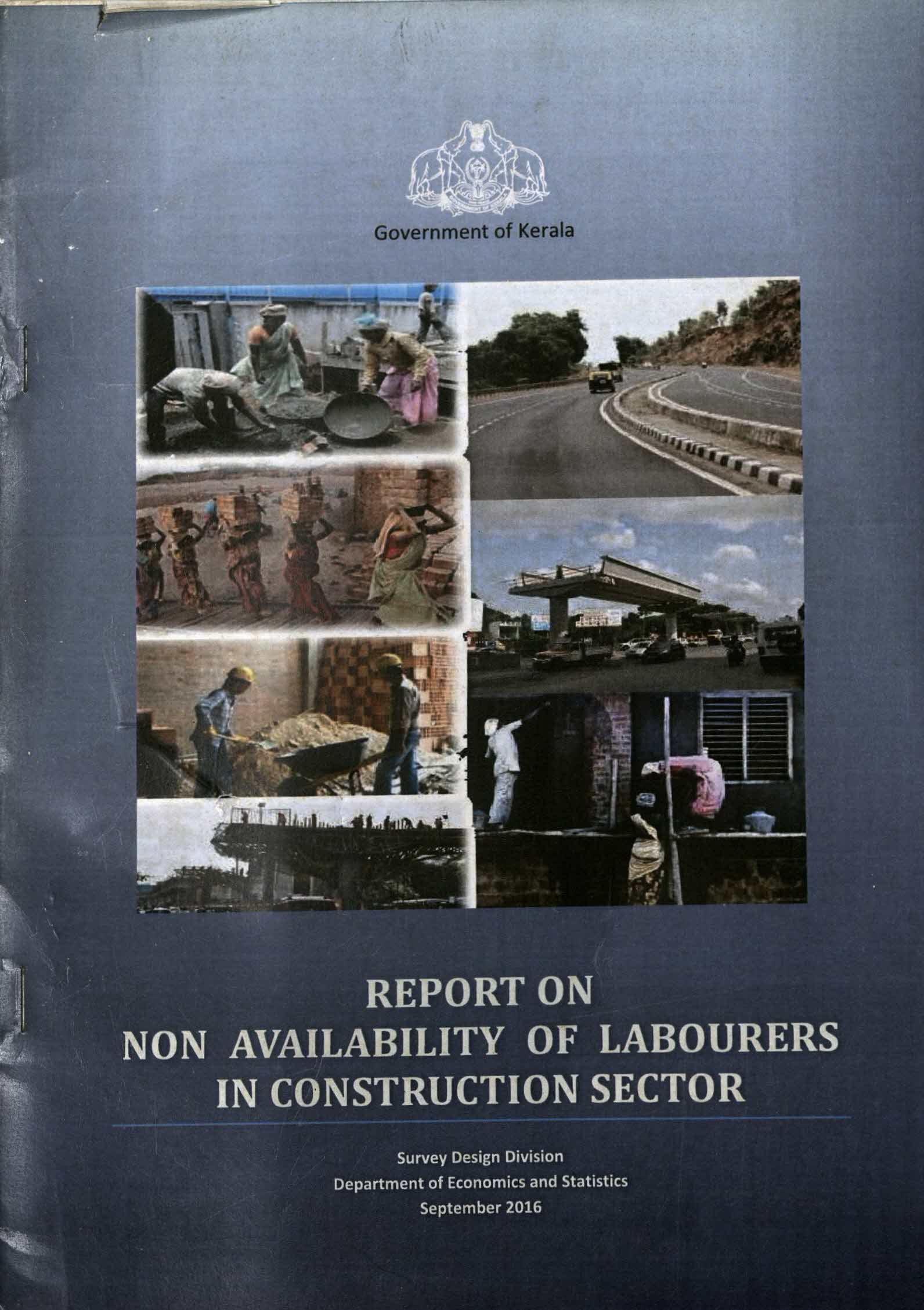 REPORT ON NON AVAILABILITY OF LABOURERS IN CONSTRUCTION SECTOR_1