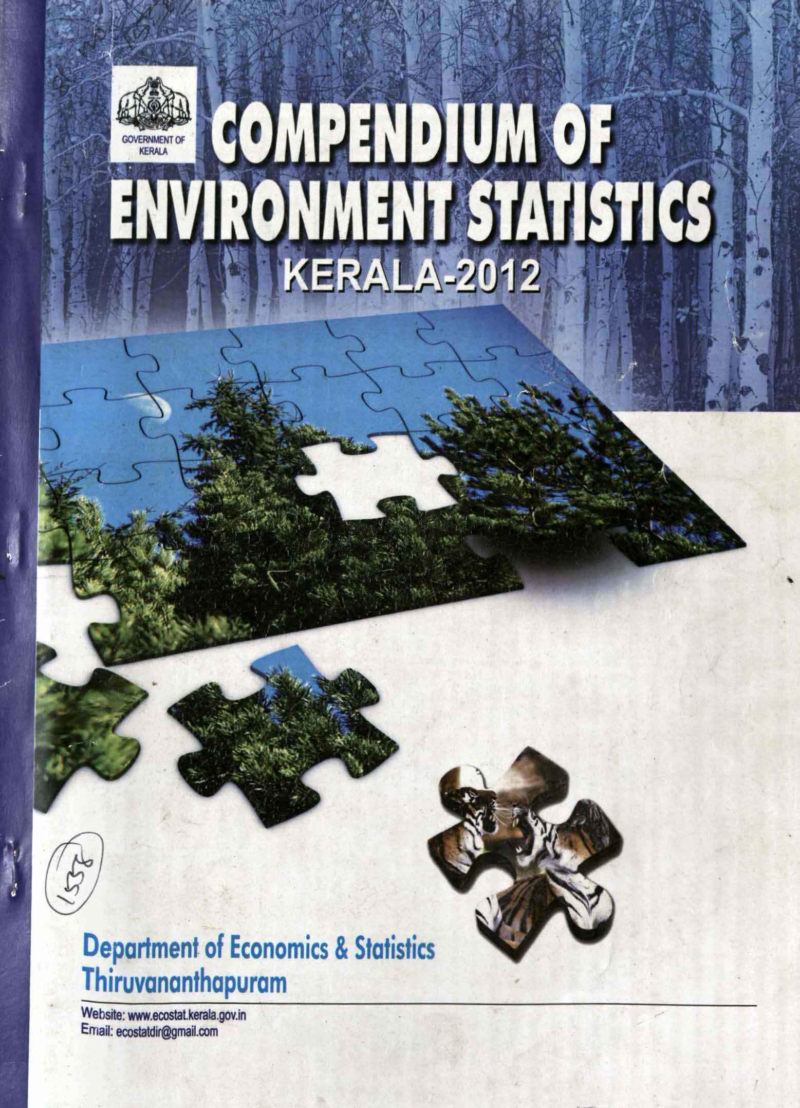 Compendium Of Environment Statistics Kerala - 2012
