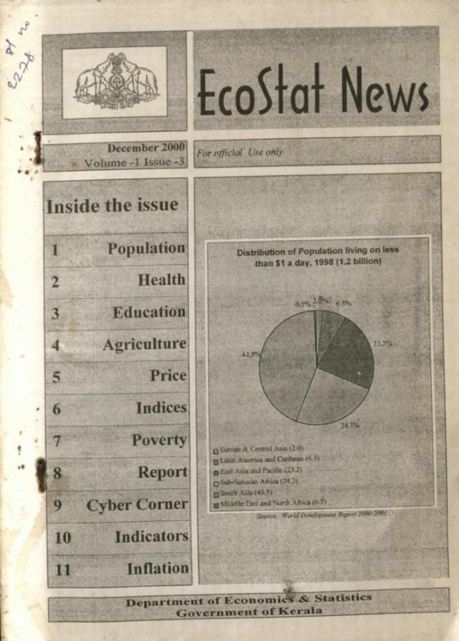 Ecostat News December 2000