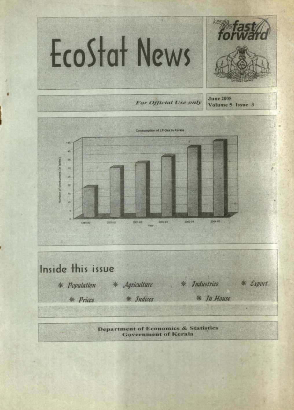 Ecostat News June 2005
