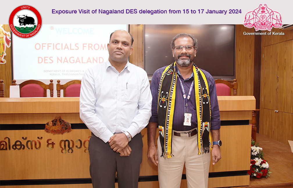 Exposure visit of Nagaland DES delegation to Kerala from 15 to 17 January 2024