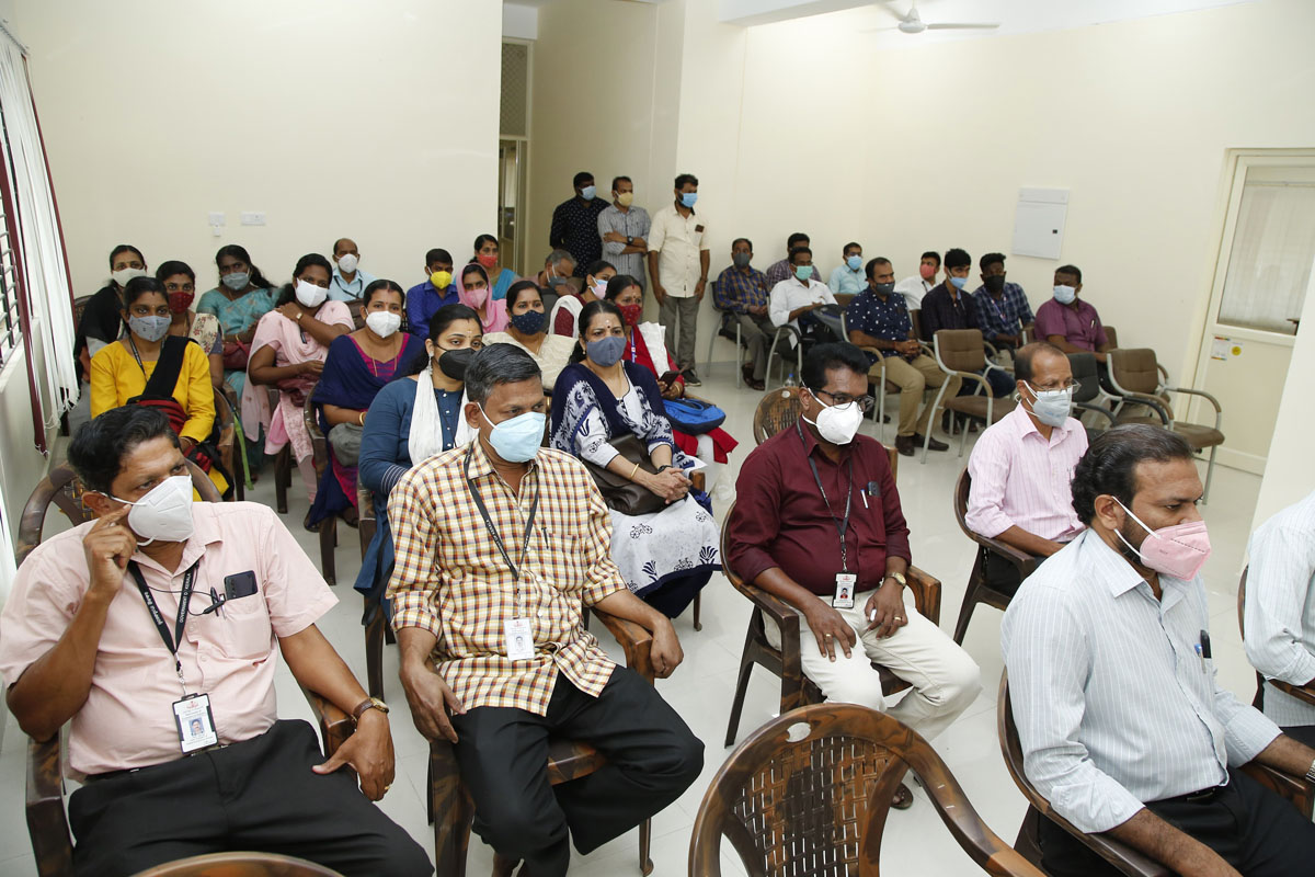 Training on Malayalam computing held at SASA on 24-02-2022