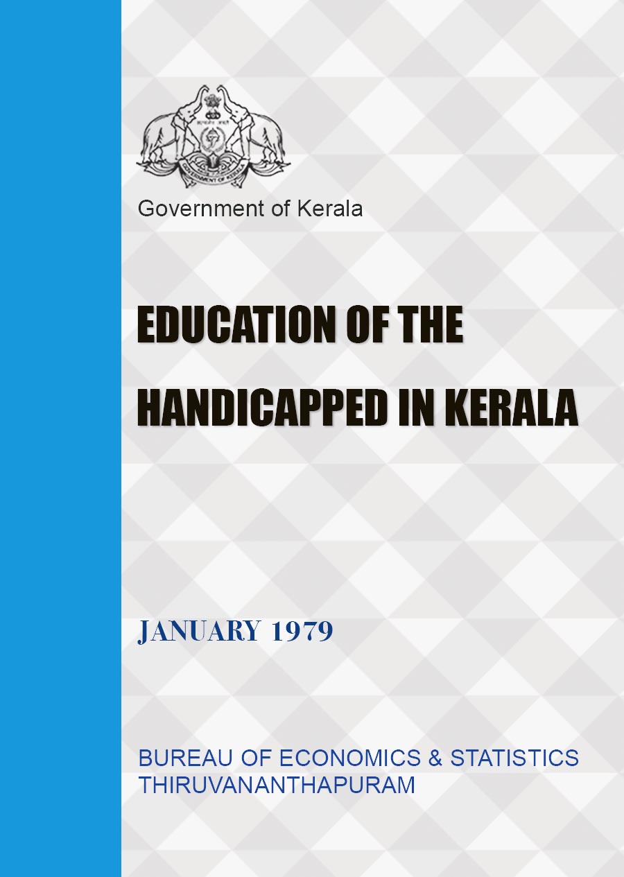 Education of the Handicapped in Kerala 1979