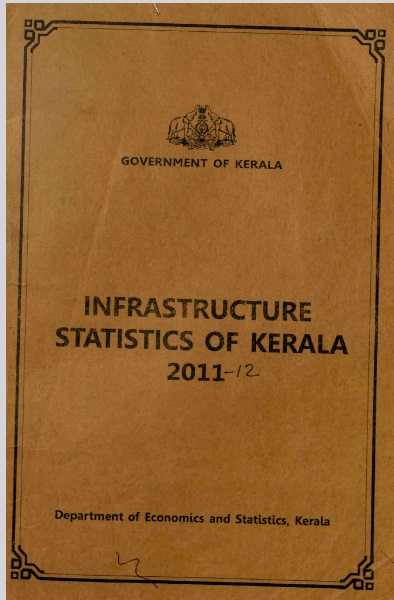 Infrastructure Statistics of Kerala 2011-12