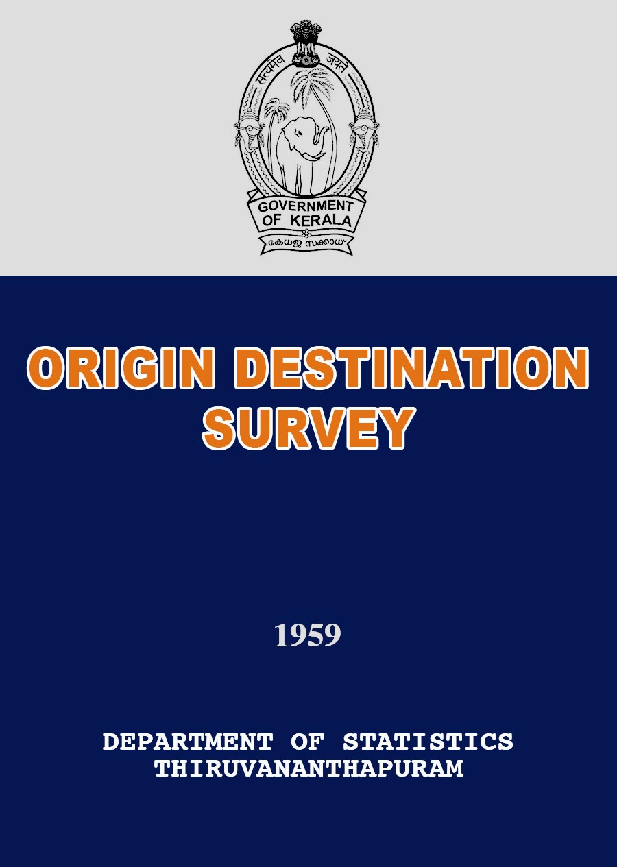 ORIGIN DESTINATION SURVEY 1959