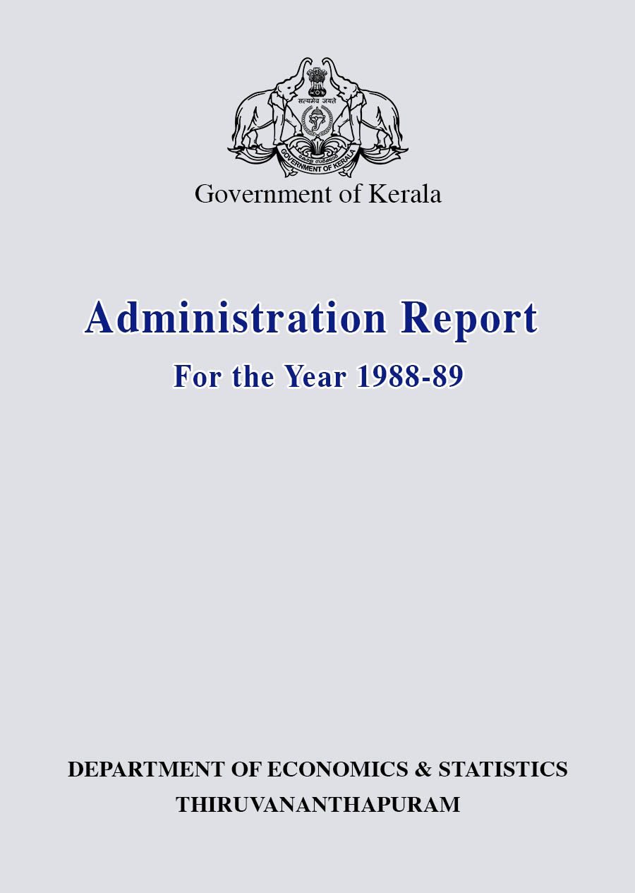 Administration Report 1988-89