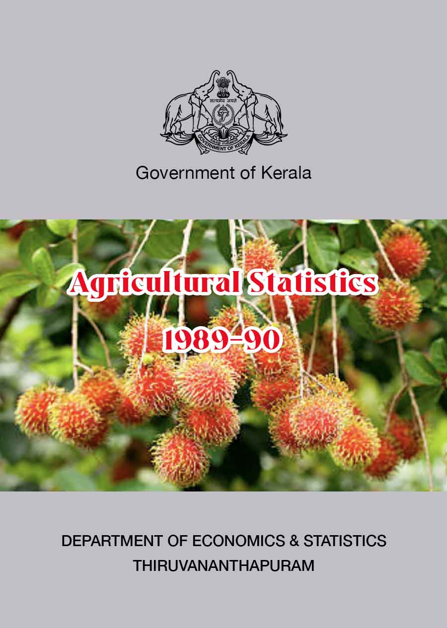 Agricultural Statistics 1989-90