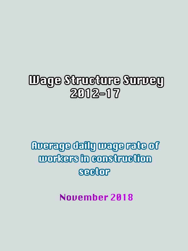 Wage Structure Survey 2012-17