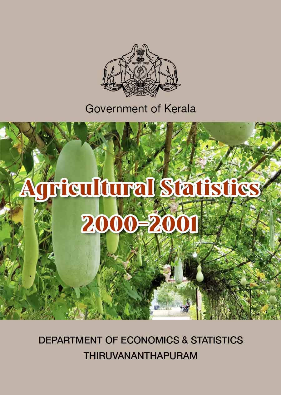 Agricultural Statistics 2000-2001