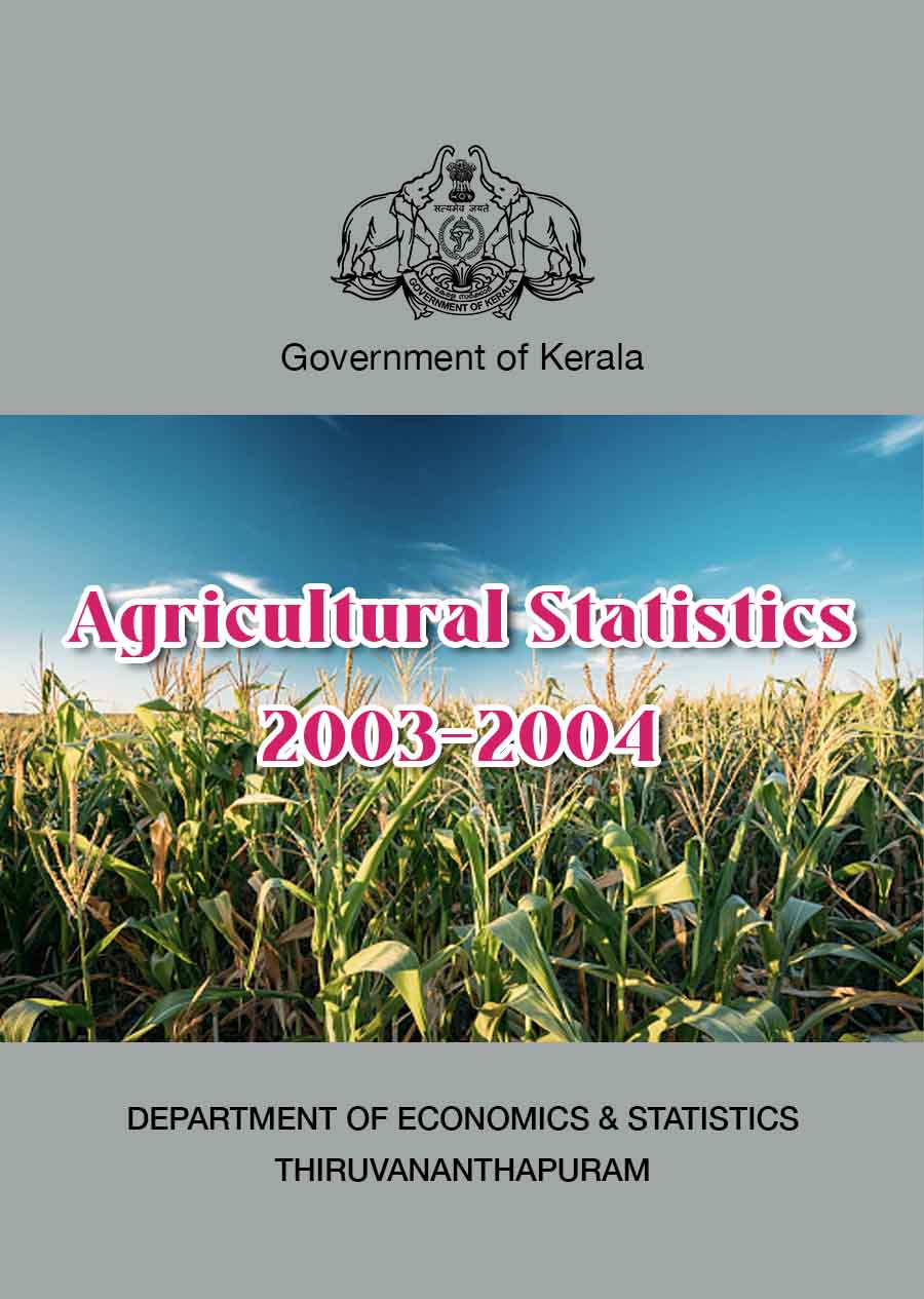 Agricultural Statistics 2003-2004