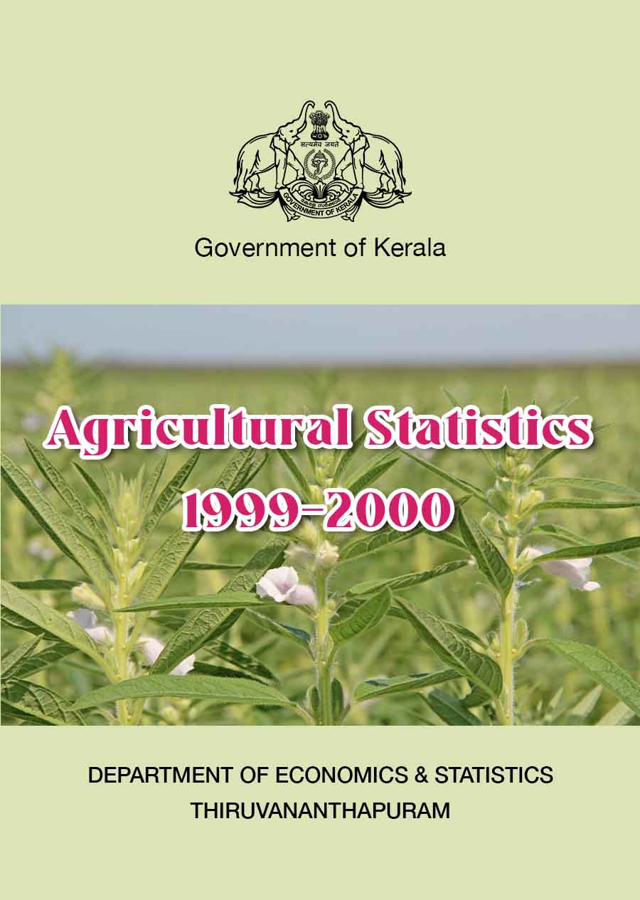 Agricultural Statistics 1999-2000