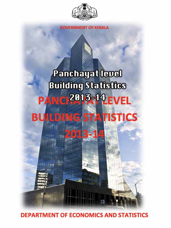 Report on Panchayath level Building Statistics 2013-14