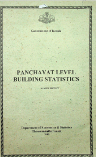 Panchayat Level Building Statistics Kannur District 2007