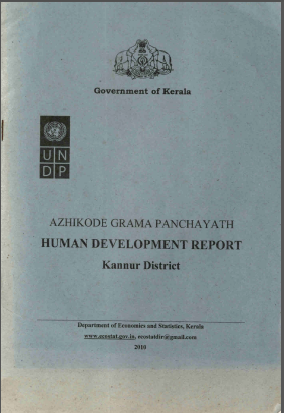 Azhikode Grama Panchayat Human Development Report Kannur District