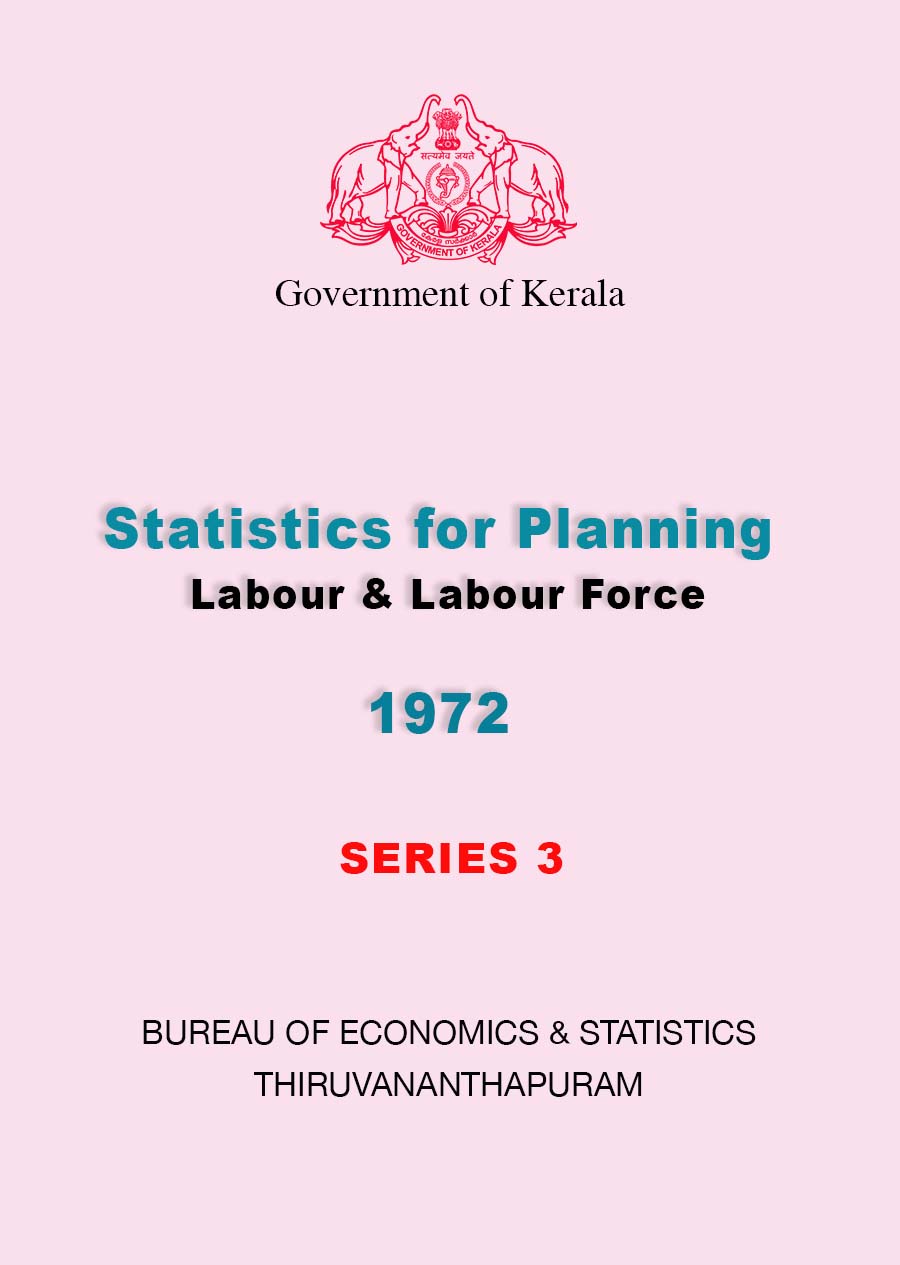 Statistics for Planning- Labour & Labour Force 1972