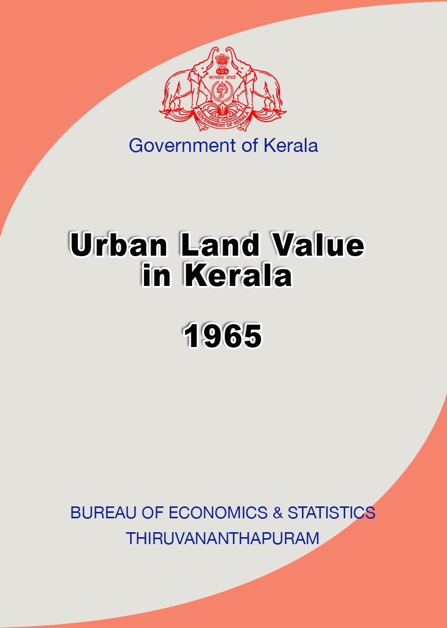 Urban Land Value in Kerala 1965