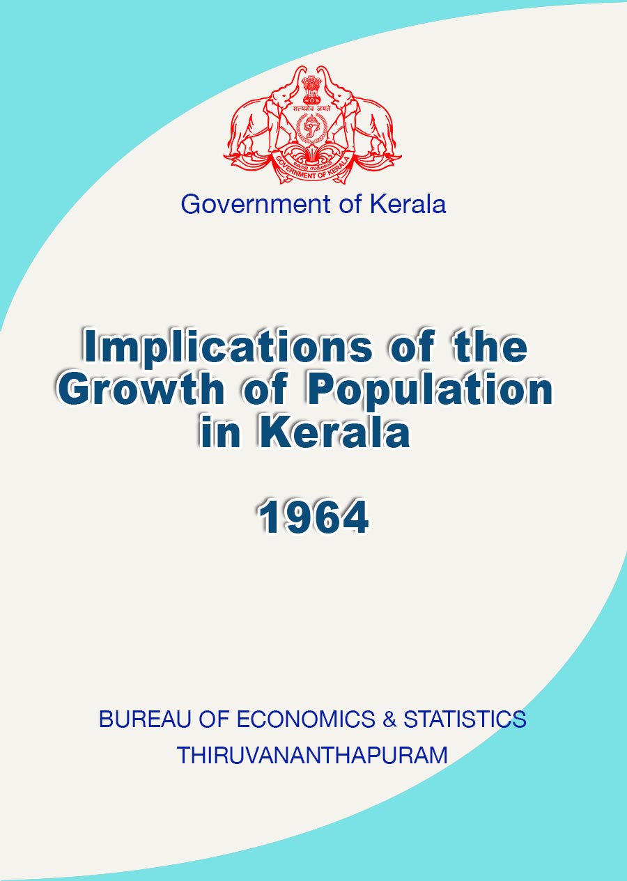 Implications of the Growth  of Population in Kerala  1964