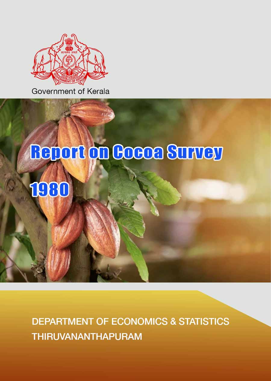 Report on Cocoa Survey 1980