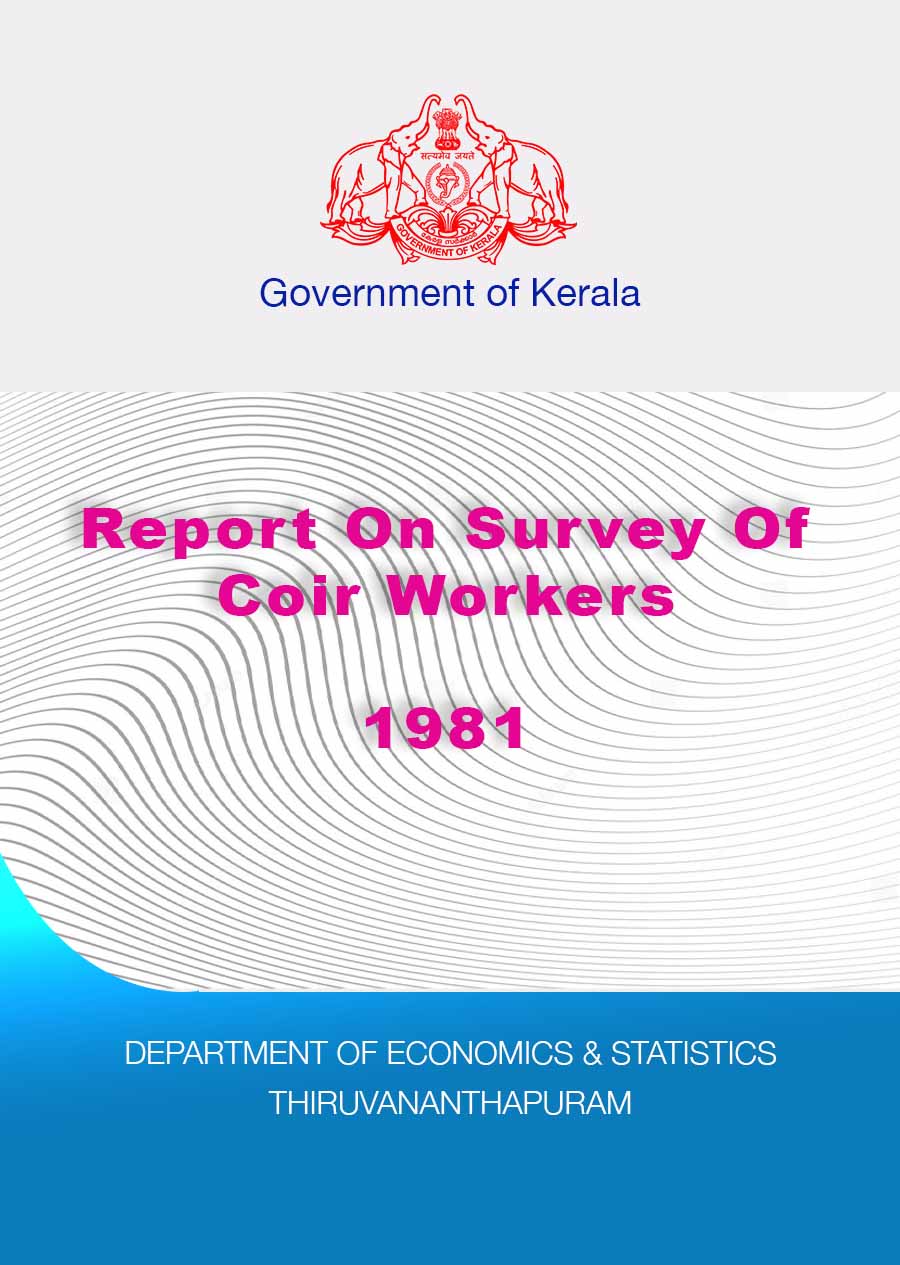 Report On Survey Of Coir Workers 1981