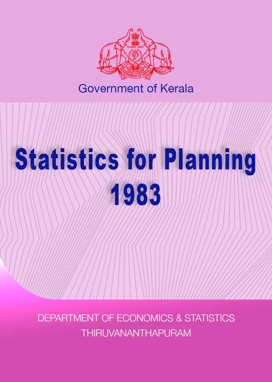Statistics for Planning 1983