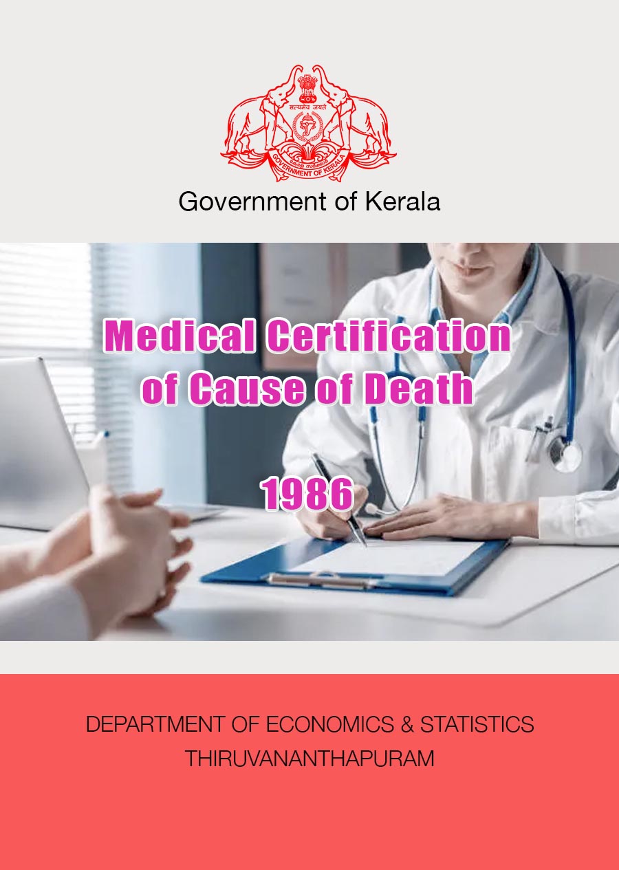 Medical Certification of Cause of death 1986
